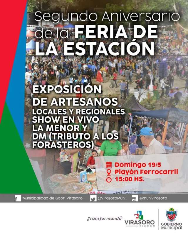 La Feria de la Estación festeja 2 años