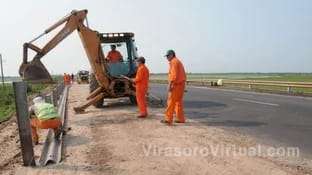 El Gobierno de Corrientes informó este viernes que la Ruta provincial Nº 40 se encuentra parcialmente cortada