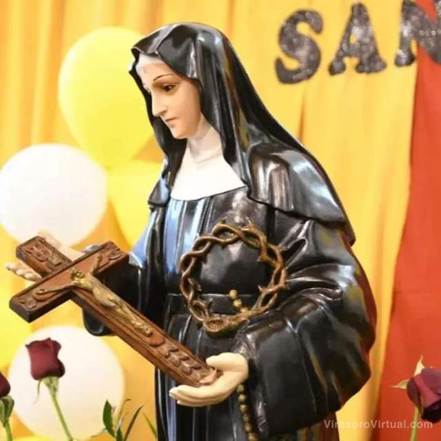 Festejos patronales en honor a Santa Rita