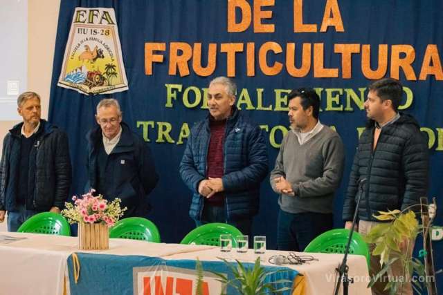 A traves de la Secretaria de Producción en la Escuela EFA llevaron a cabo una jornada de capacitación