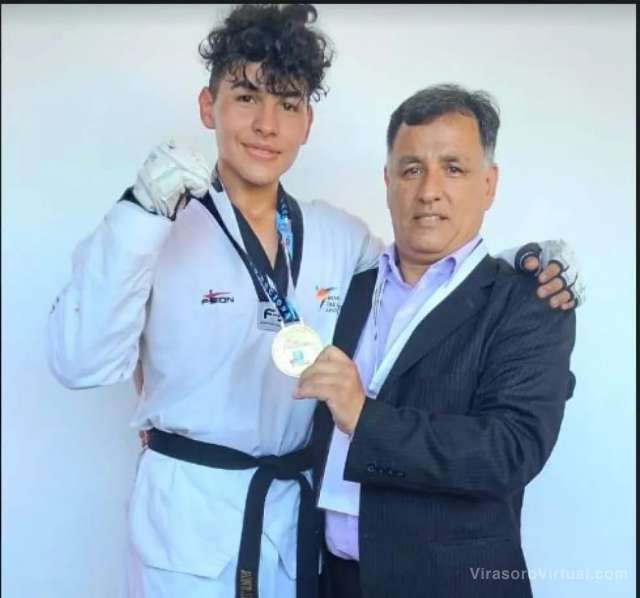 El santotomeño Sebastián Bustos, nuevamente en la élite del Taekwondo Nacional