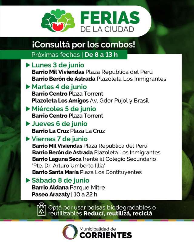 Ferias de la ciudad