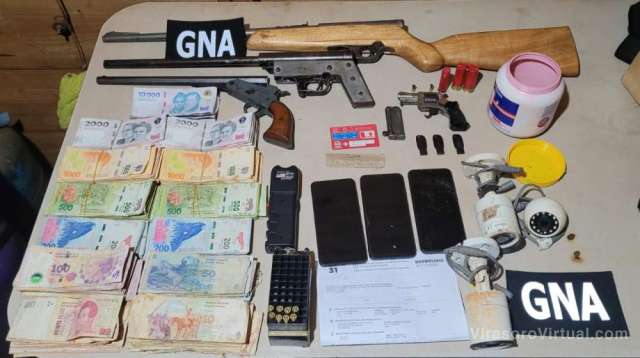 La Gendarmería allanó varios kioscos de drogas en Santo Tomé y Virasoro