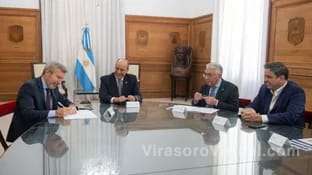 El Gobierno y 3 gobernadores firmaron diversos convenios para el traspaso de 80 obras públicas