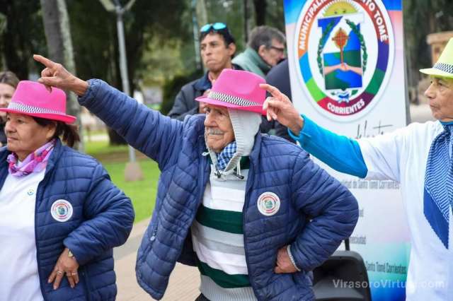 El Club de Día Pami Renacer organizó una actividad de cierre por el Mes de la Salud