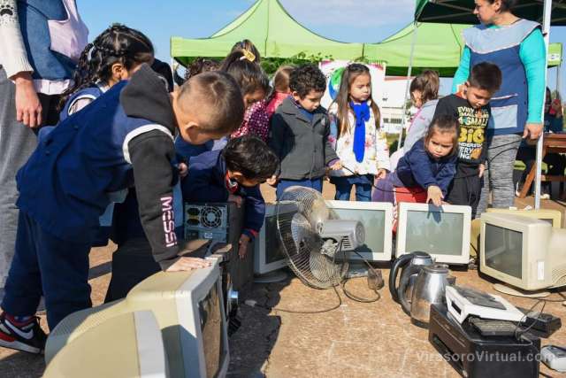 Se llevó a cabo una *jornada de recolección* de aparatos eléctricos