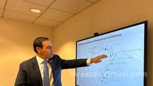 El gobernador Valdés, se reunió en EE.UU con representantes del BID