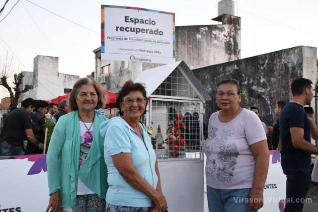 Inauguraron el #Espacio Recuperado 161 en el barrio Independencia!