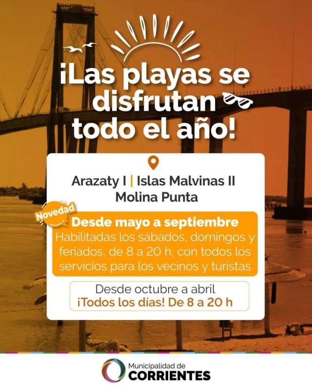 Disfruta de las playas