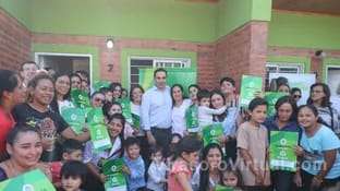 El gobernador de Corrientes, Gustavo Valdés, visitó Mburucuyá