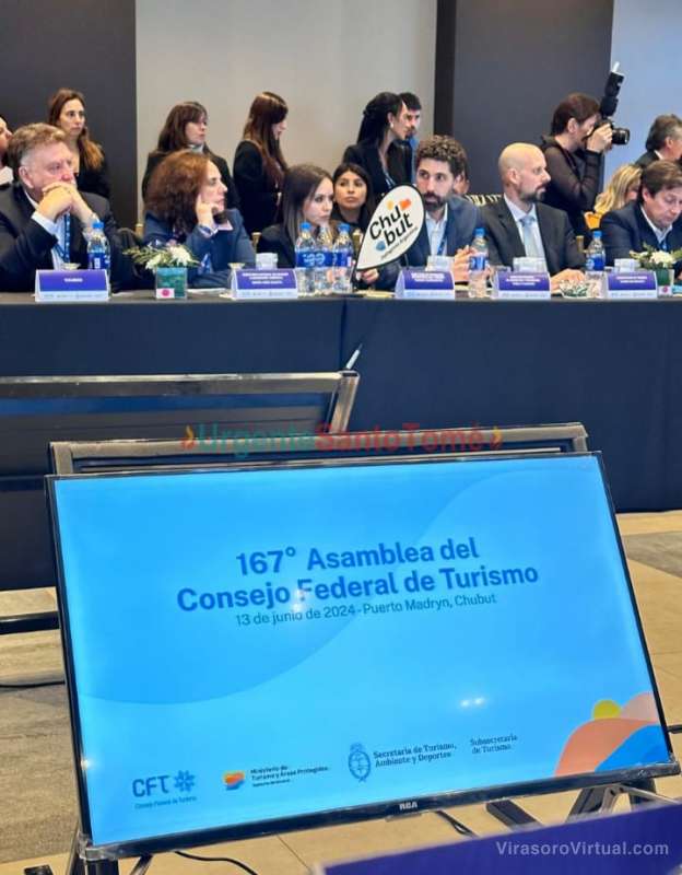Se celebró en Puerto Madryn, Chubut, la 167ª Asamblea del Consejo Federal de Turismo