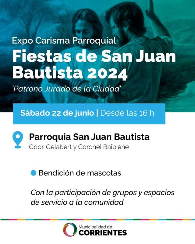 Celebracion en honor a San Juan Bautista