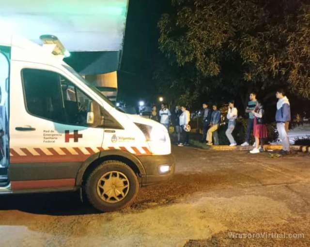 Joven electrocutado fue trasladado a Santo Tome