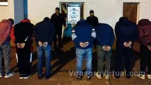 La Policía de Corrientes informó que detuvo a siete jóvenes