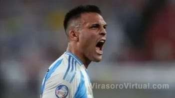 Argentina se impuso ante Chile con un gol agónico de Lautaro Martínez