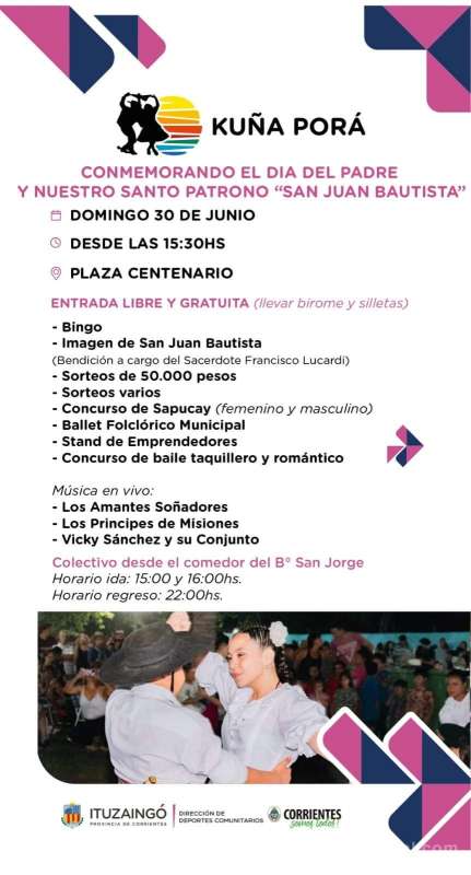 ¡Este domingo 30 de junio, conmemoran el Día del Padre