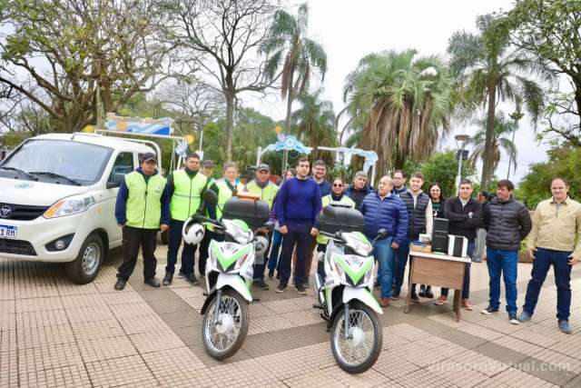 Gracias al esfuerzo y acompañamiento de todos los santotomeños, han adquirido un nuevo camión utilitario