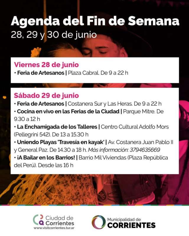 Agenda Fin de semana