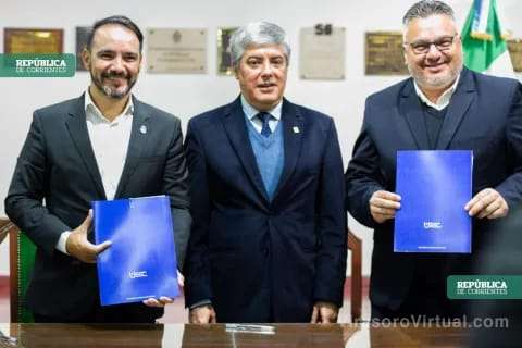 Oficializaron convenio para que jóvenes de Ituzaingó y Caseros cursen Ingenierías