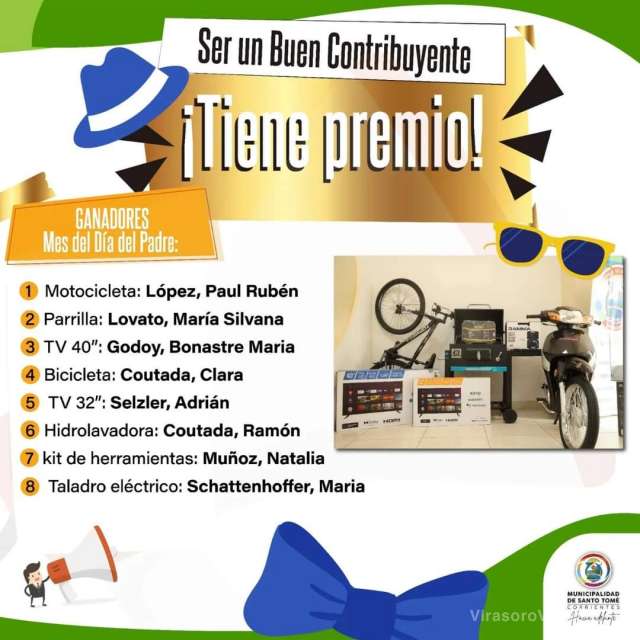 Ser un Buen Contribuyente ¡Tiene Premio!