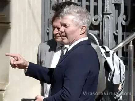 Fernando Burlando llegó a 9 de Julio, el 30 de junio para investigar la desaparición de Loan Danilo Peña