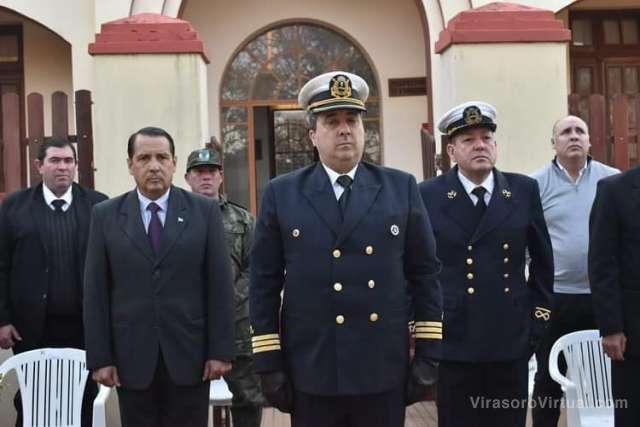 Estuvieron presentes en el 214º aniversario de la Prefectura Naval