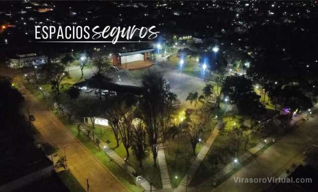 Cada vez más cerca del 100% de iluminación LED en Santo Tomé!