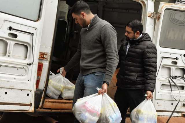 El área de Acción Social ha realizado una importante entrega de mercadería a los Bomberos Voluntarios