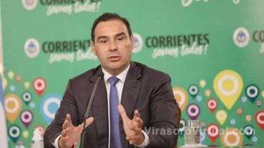 El gobernador, Gustavo Valdés, denunció un intento de desestabilización política en su provincia