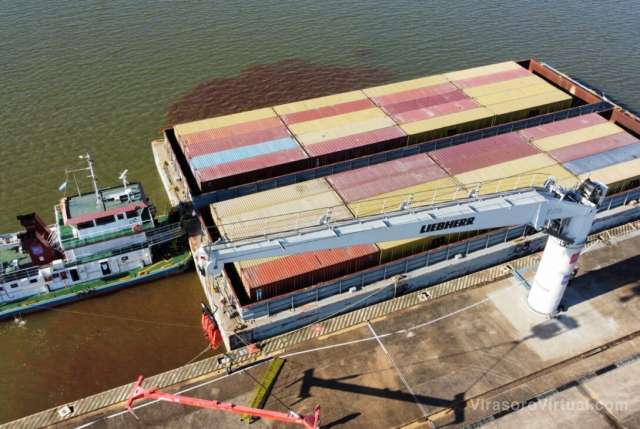 El puerto de Posadas enviará su cuarto convoy del año con 75 contenedores de productos misioneros y correntinos