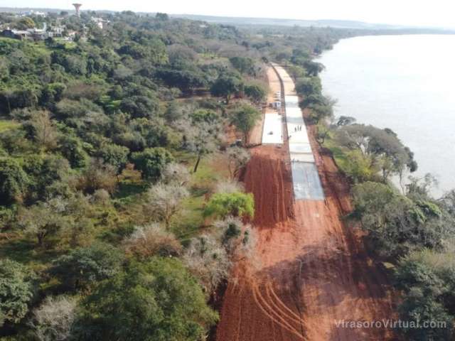 La construcción del paseo costero en Sto Tomé, Corrientes, supera el 70% de ejecución