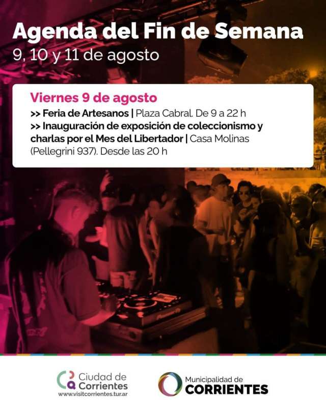 Agenda del Fin de semana