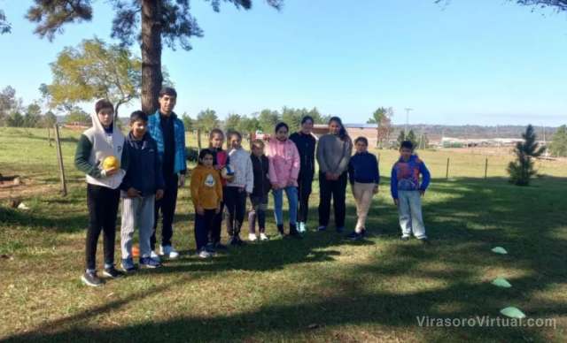 Se llevó a cabo una jornada deportiva para niños de 8 a 13 años