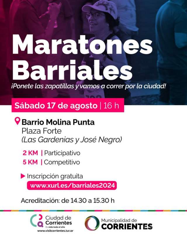 4ta Edición de Maratones Barriales