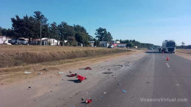 Accidente en la Ruta 14