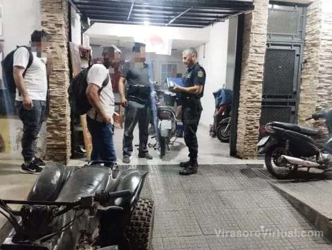 La Policía de Corrientes intensificó controles a talleres y gomerías en la ciudad