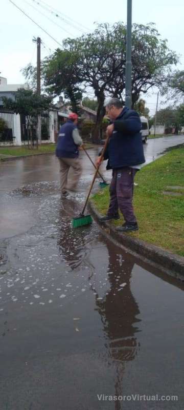 Trabajos de limpieza y desobstruccion