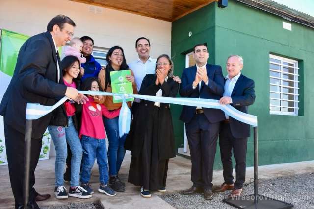 El sueño de la casa propia ya es una realidad para 10 familias más