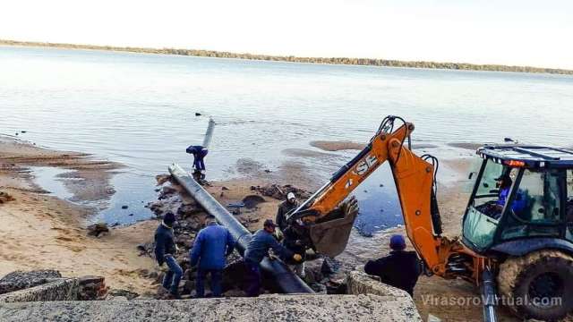 Atendiendo el reclamo de los vecinos, avanzan en la reparación de los drenajes de aguas pluviales!