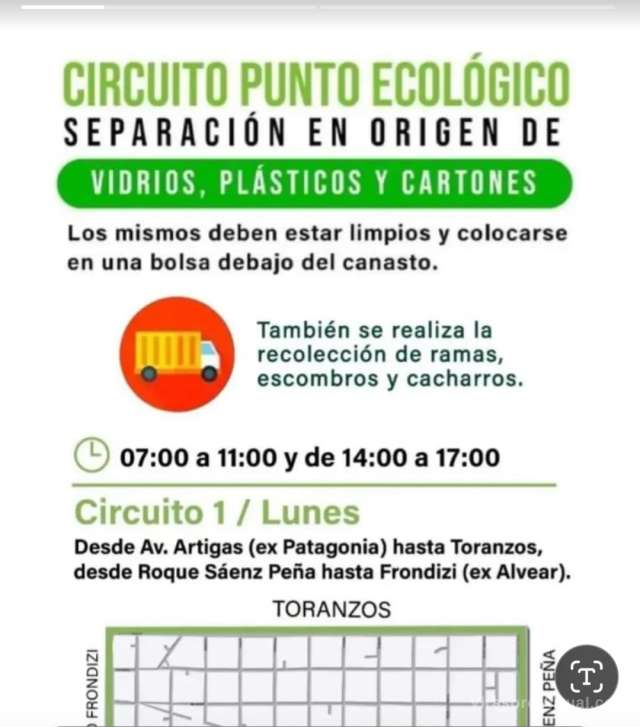 Circuito Punto ecológico