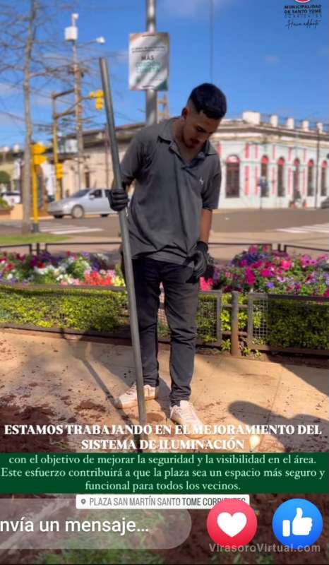 Están trabajando en el mejoramiento del sistema de iluminación