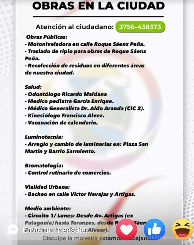Obras en la ciudad