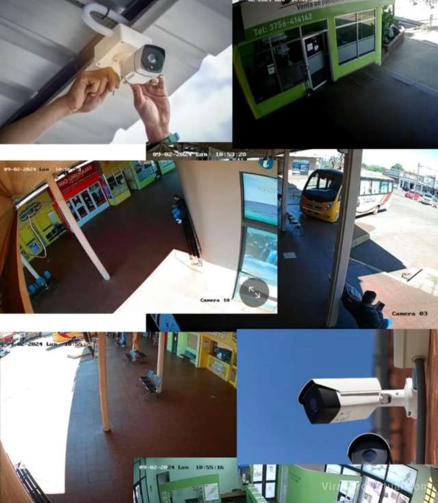 Sumaron 14 cámaras de vigilancia en la zona de la terminal,