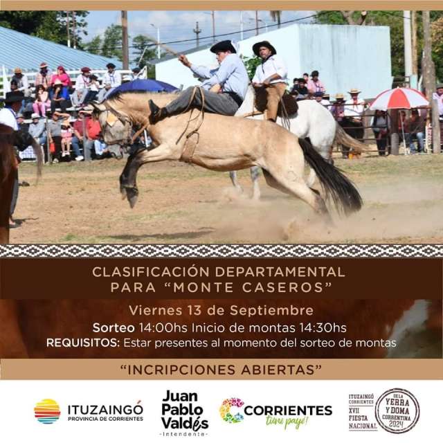 XVII° Edición de la Fiesta Nacional de la Yerra y Doma Correntina en Ituzaingó