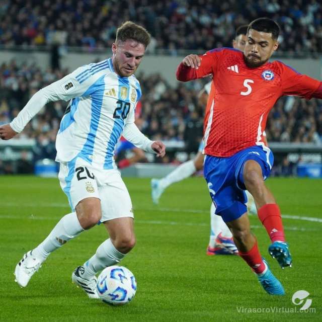 Goleada de la Seleccion Argentina