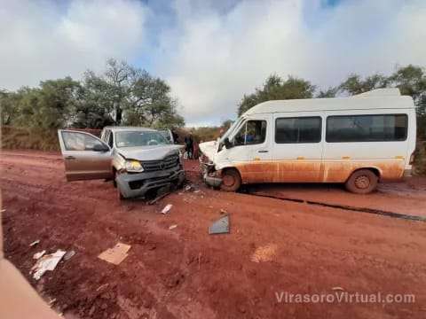 Un accidente vial en la ruta provincial N°43, cerca de Virasoro, dejó varios heridos