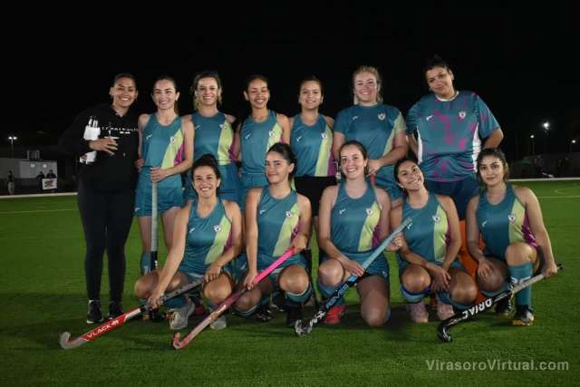 Ayer vivieron un día increíble en la nueva cancha de hockey