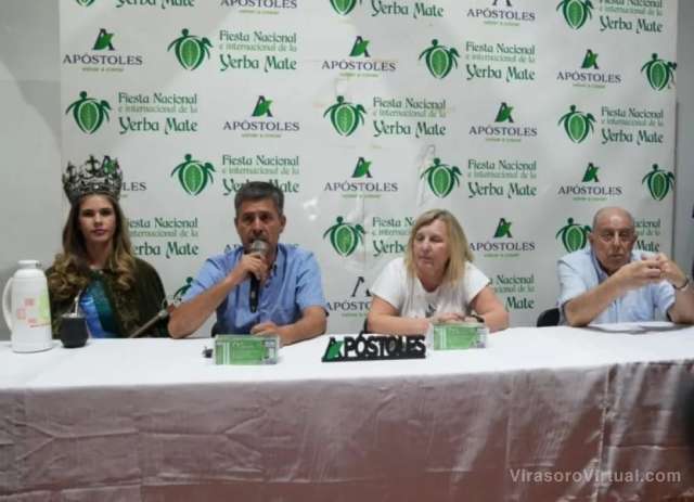 Se presentó la 46° edición de la Fiesta Nacional e Internacional de la Yerba Mate,