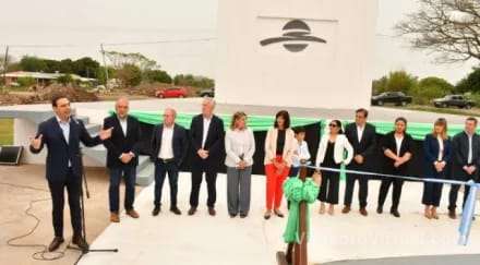 El gobernador Gustavo Valdés inauguró obras en El Sombrero, Corrientes,