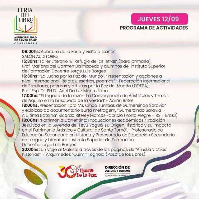 ¡Esta semana, la Feria del Libro te espera con muchas sorpresas!